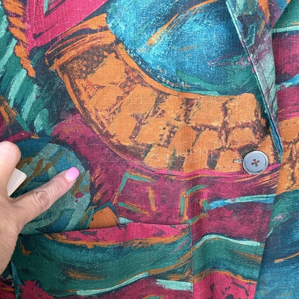 Vintage Abstract Women's Jacket